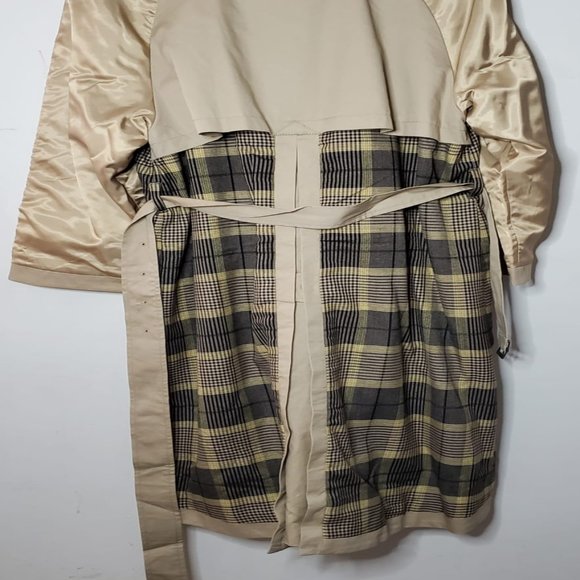 French connection Anais Check Belted  trench - Picture 3 of 6